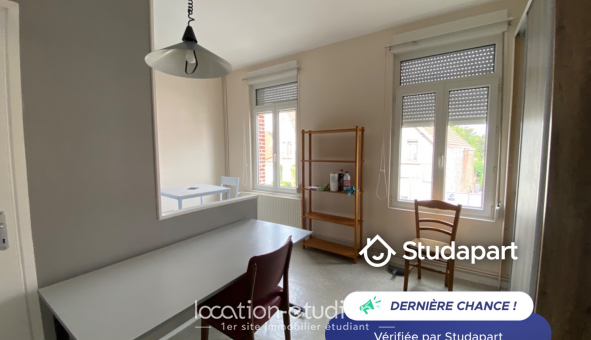 Logement tudiant Studio à Aulnoy lez Valenciennes (59300)
