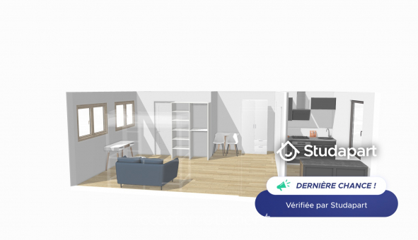 Logement tudiant Studio à Avignon (84000)