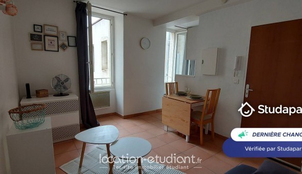 Logement étudiant Location Studio Meublé Avignon (84000)