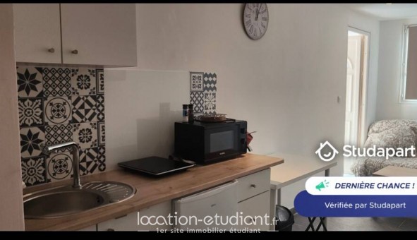 Logement �tudiant Studio &agrave; Avignon (84000)