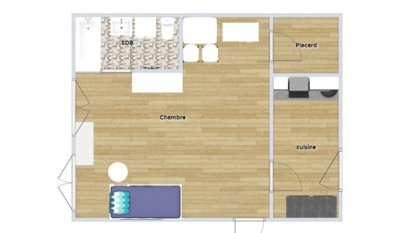 Logement �tudiant Studio &agrave; Avignon (84000)