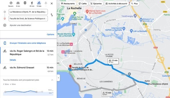 Logement �tudiant Studio &agrave; Aytr� (17440)