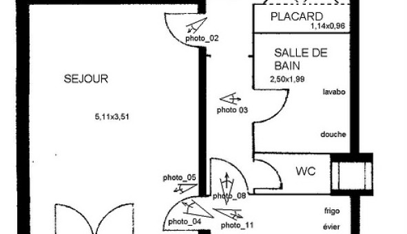 Logement étudiant Location Studio Vide Azy sur Marne (02400)