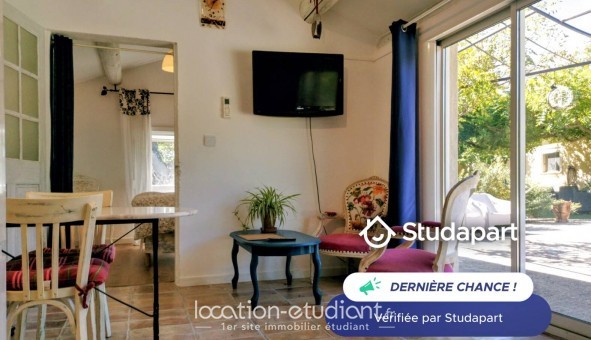 Logement tudiant Studio à Bdarrides (84370)