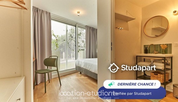 Logement tudiant Studio à Bgles (33130)