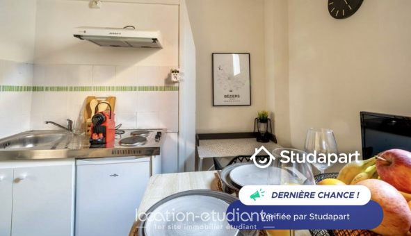 Logement �tudiant Studio &agrave; B�ziers (34500)