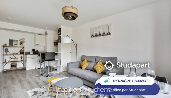 Logement tudiant Location Studio Meublé Bezons (95870)