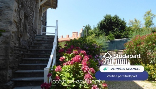 Logement tudiant Studio à Biarritz (64200)