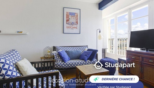 Logement tudiant Studio à Biarritz (64200)