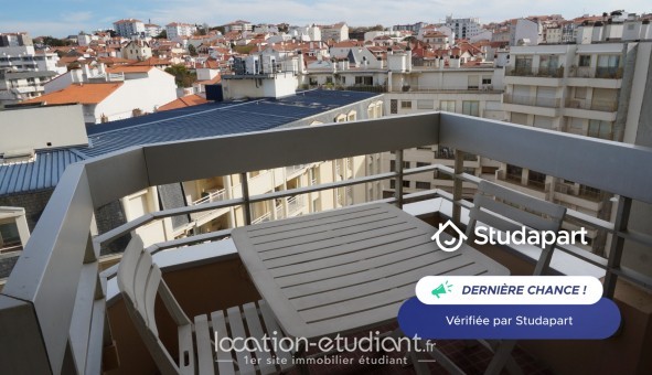 Logement tudiant Studio à Biarritz (64200)