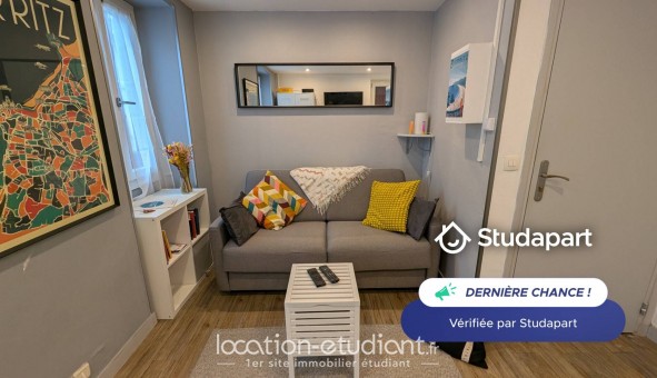 Logement tudiant Studio à Biarritz (64200)