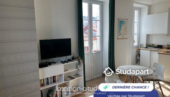 Logement �tudiant Studio &agrave; Biarritz (64200)