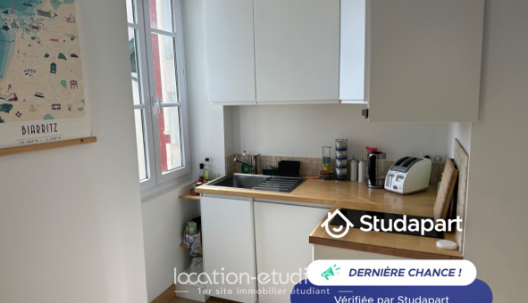 Logement �tudiant Studio &agrave; Biarritz (64200)