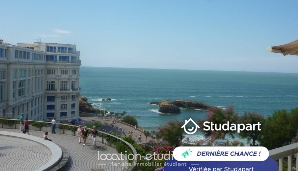 Logement �tudiant Studio &agrave; Biarritz (64200)