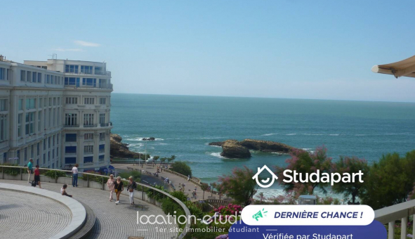 Logement �tudiant Location Studio Meubl&eacute; Biarritz (64200)