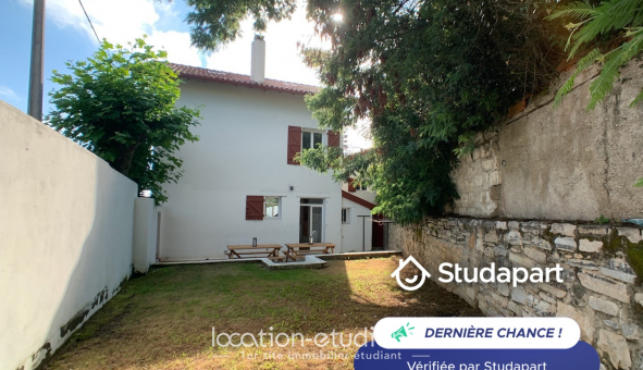 Logement tudiant Studio à Bidart (64210)