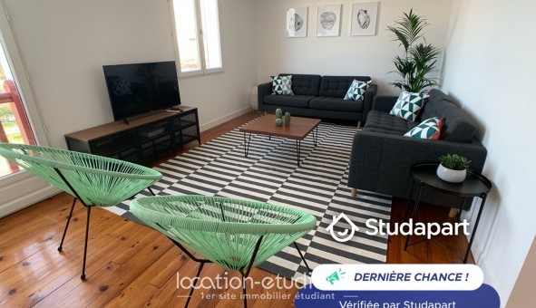 Logement tudiant Studio à Bidart (64210)