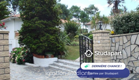 Logement �tudiant Studio &agrave; Bidart (64210)