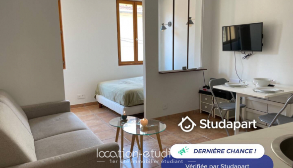 Logement étudiant Location Studio Meublé Biot (06410)