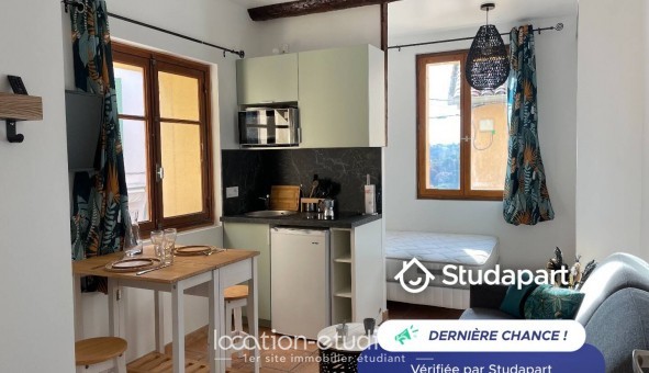 Logement tudiant Location Studio Meublé Biot (06410)