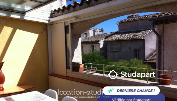 Logement étudiant Location Studio Meublé Biot (06410)