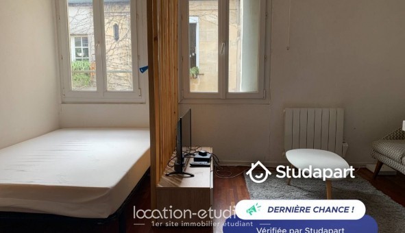 Logement tudiant Studio à Bordeaux (33300)