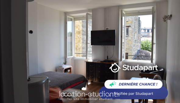 Logement étudiant Location Studio Meublé Bordeaux (33300)