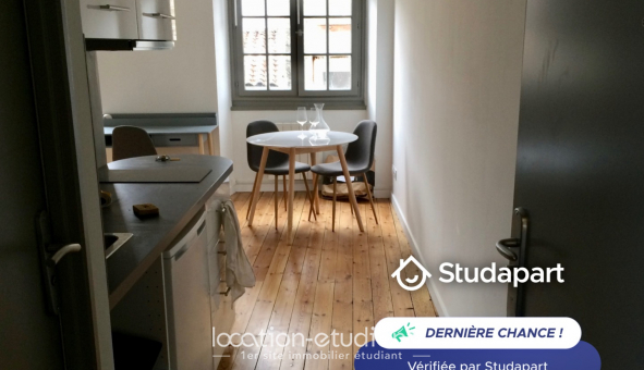 Logement étudiant Location Studio Meublé Bordeaux (33300)