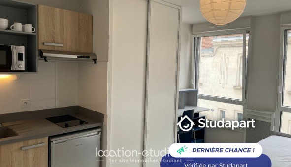 Logement étudiant Location Studio Meublé Bordeaux (33300)