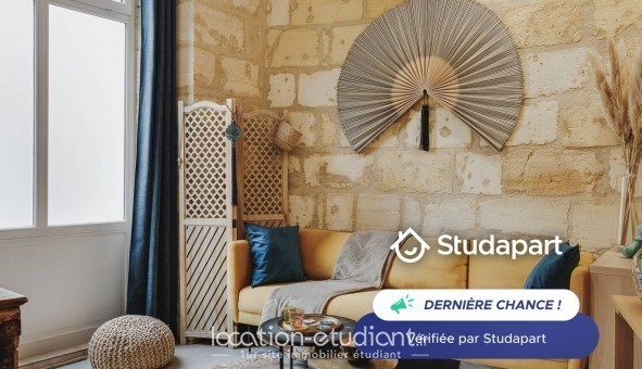 Logement tudiant Studio à Bordeaux (33300)