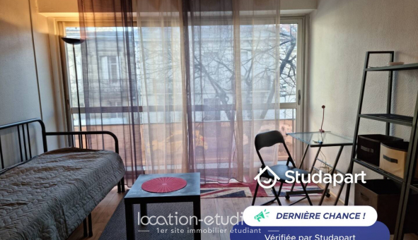 Logement tudiant Studio à Bordeaux (33300)