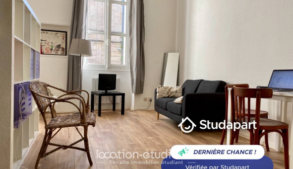 Logement tudiant Location Studio Meublé Bordeaux (33300)