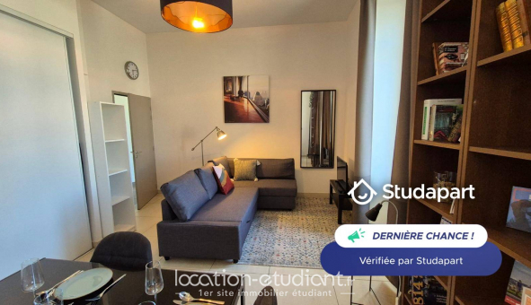 Logement tudiant Studio à Bordeaux (33300)