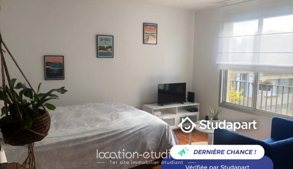 Logement tudiant Location Studio Meublé Bordeaux (33300)