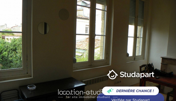 Logement tudiant Location Studio Meublé Bordeaux (33300)