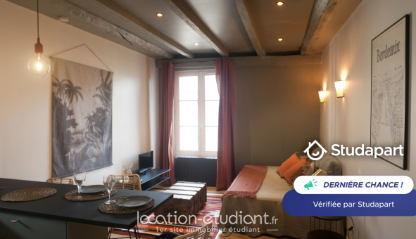 Logement tudiant Location Studio Meublé Bordeaux (33300)