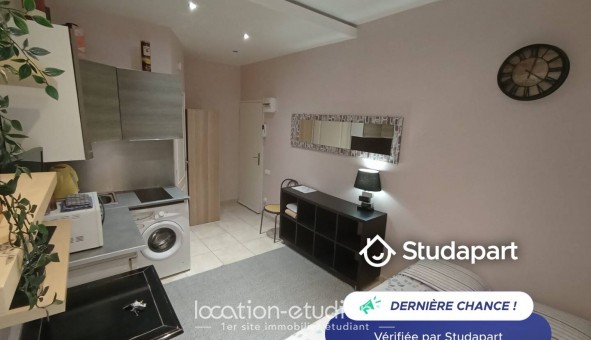 Logement tudiant Location Studio Meublé Bordeaux (33300)