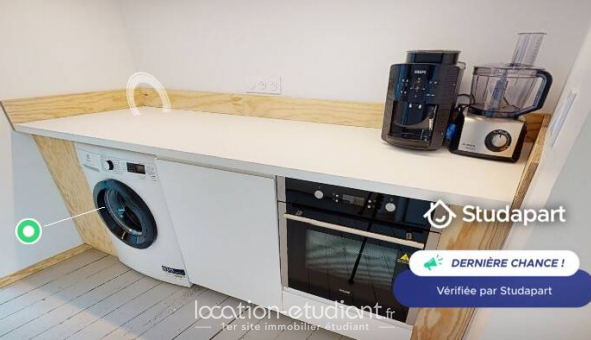 Logement tudiant Studio à Bordeaux (33300)