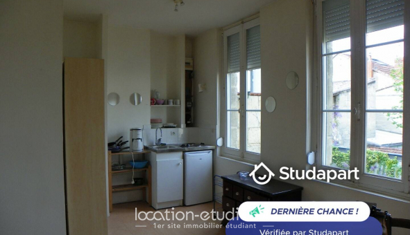 Logement �tudiant Studio &agrave; Bordeaux (33300)