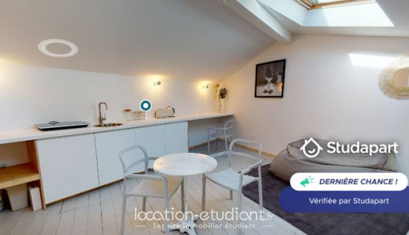 Logement �tudiant Location Studio Meubl&eacute; Bordeaux (33300)