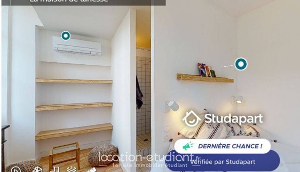 Logement �tudiant Studio &agrave; Bordeaux (33300)