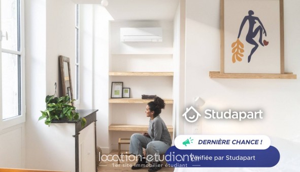 Logement �tudiant Studio &agrave; Bordeaux (33300)