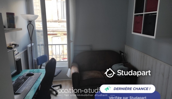 Logement étudiant Studio &agrave; Bordeaux (33300)