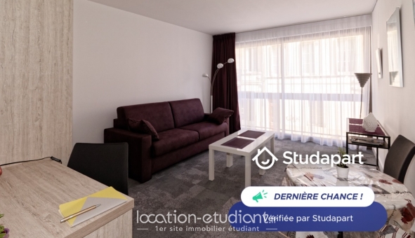 Logement étudiant Studio &agrave; Bordeaux (33300)