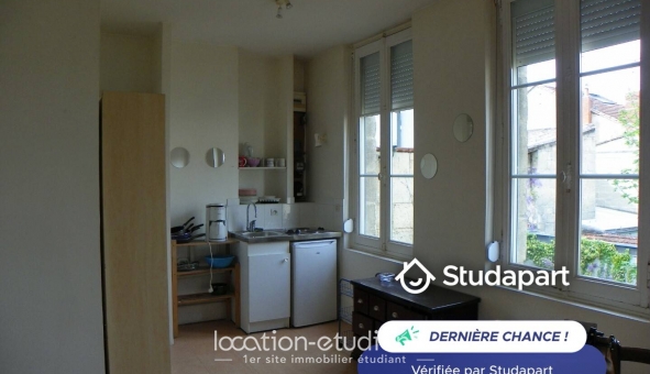 Logement étudiant Studio &agrave; Bordeaux (33300)
