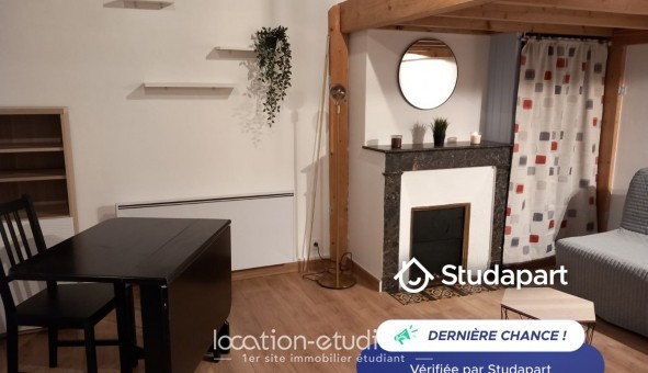 Logement �tudiant Studio &agrave; Bordeaux (33300)