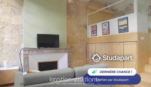 Logement �tudiant Studio &agrave; Bordeaux (33300)