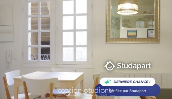 Logement �tudiant Studio &agrave; Bordeaux (33300)