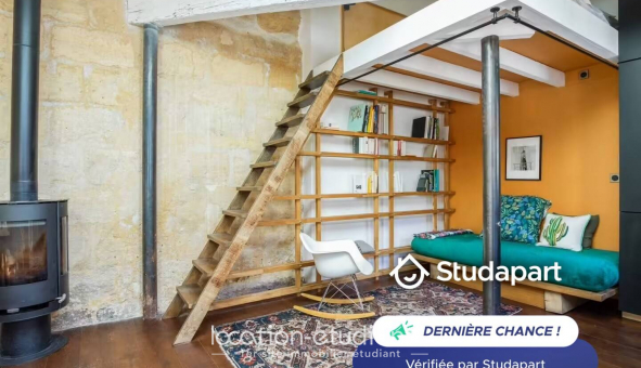 Logement �tudiant Studio &agrave; Bordeaux (33300)