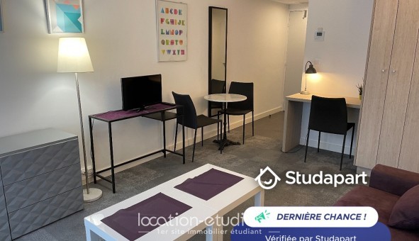 Logement �tudiant Studio &agrave; Bordeaux (33300)